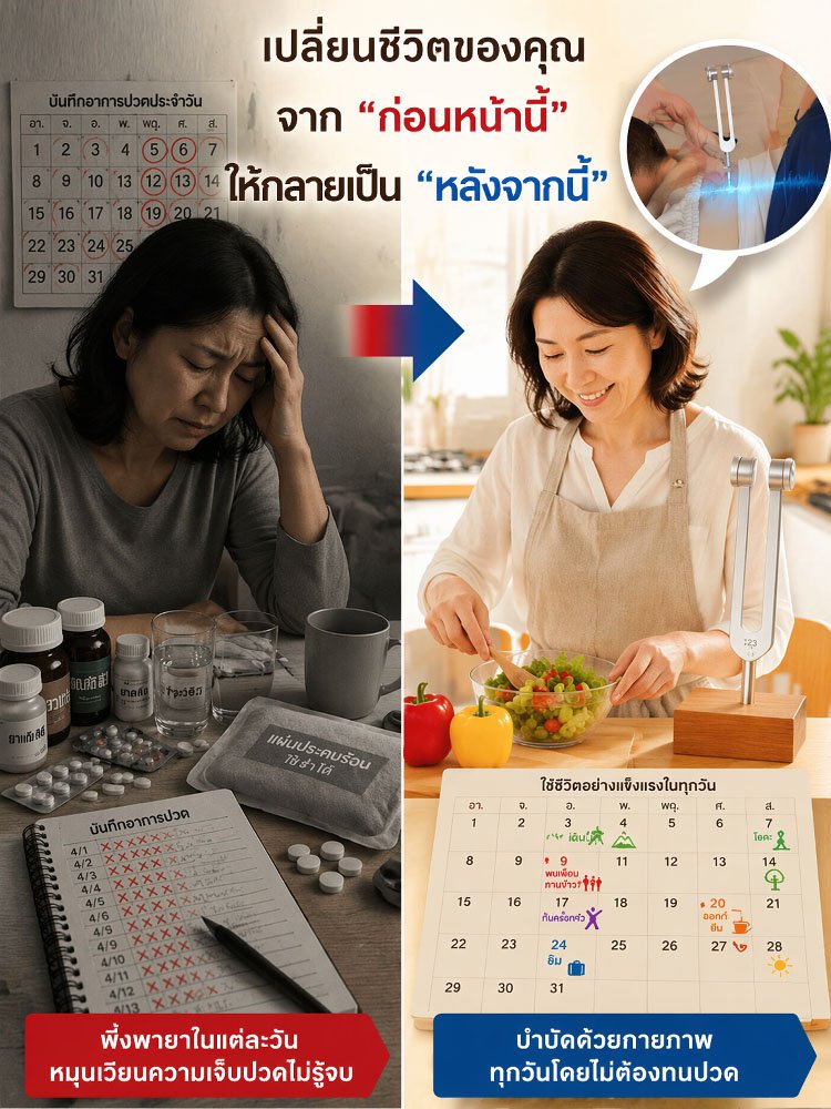 คลายความตึงเครียดใน 3 วินาที ผ่อนคลายกล้ามเนื้อและจิตใจ