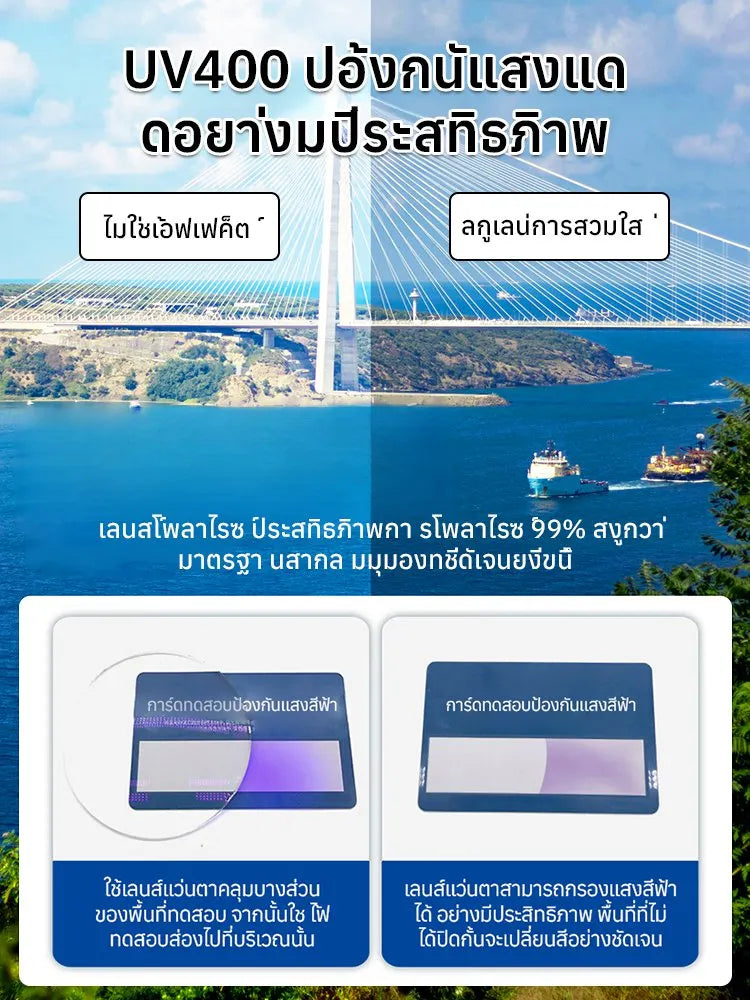 แว่นกันแดดเปลี่ยนสีได้สุดเก๋